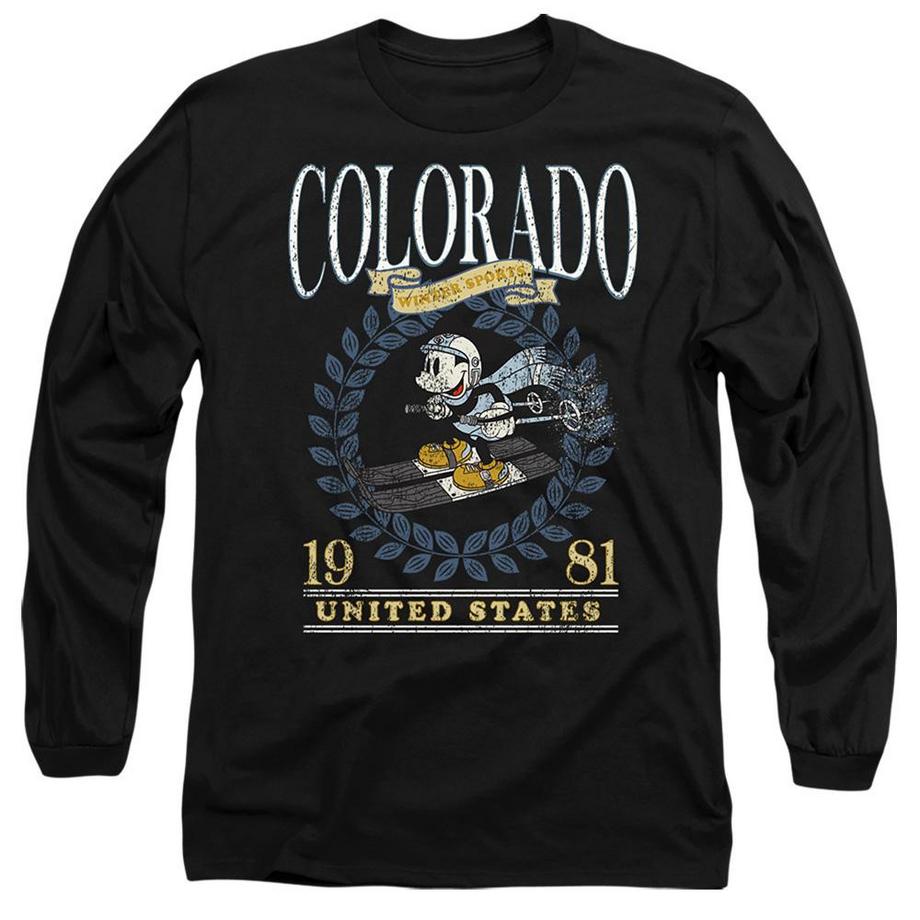 Disney Colorado Ski T-Shirt Manches Longues  