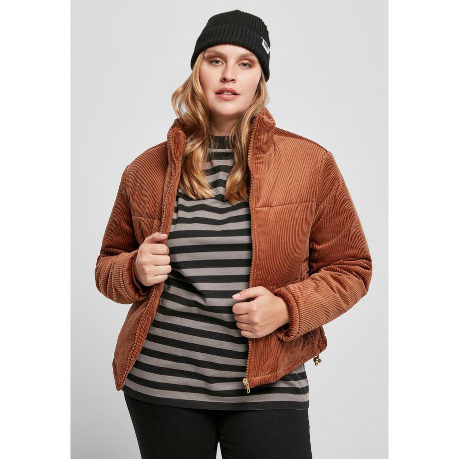 URBAN CLASSICS Corduroy Puffer Jacke  