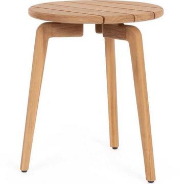 Tavolino da giardino Tamires teak naturale