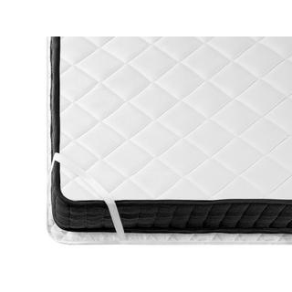 Beliani Protège-matelas en Coton ciré ALMANZOR  