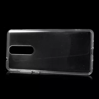 Cover-Discount  Nokia 3.1 Plus - Custodia in gomma siliconica ultra sottile trasparente 