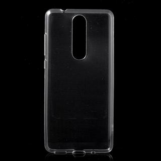 Cover-Discount  custodia Nokia 3.1 Plus - Gomma siliconica ultra sottile trasparente 