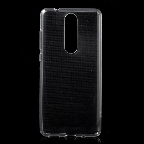 Cover-Discount  custodia Nokia 3.1 Plus - Gomma siliconica ultra sottile trasparente 