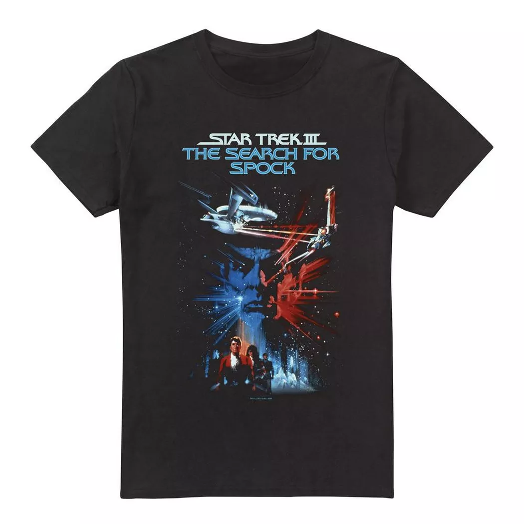 Star Trek - Search for Spock TShirt, per uomo, Nero, Größe XXL