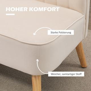 HOMCOM Sofa 2-Sitzer  