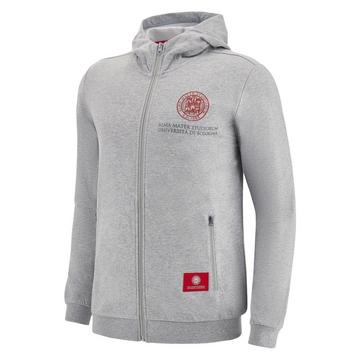 sweatshirt à capuche zippé université de bologne merch cc