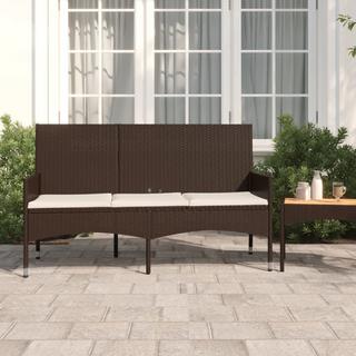 VidaXL Banc de jardin rotin synthétique  