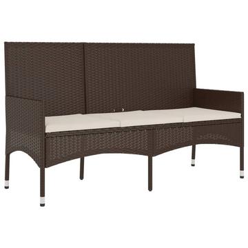 Gartenbank poly-rattan