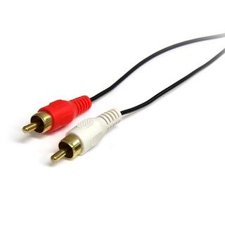 STARTECH.COM  StarTech.com Câble audio stéréo de 1 m - Mâle 3,5 mm vers mâle 2 x RCA 