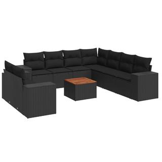 VidaXL Garten sofagarnitur poly-rattan  