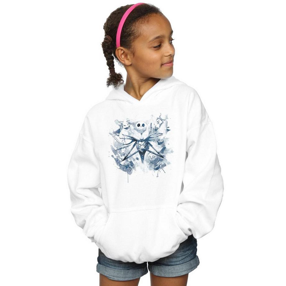 Disney  Nightmare Before Christmas Paint Spray Carers Kapuzenpullover 