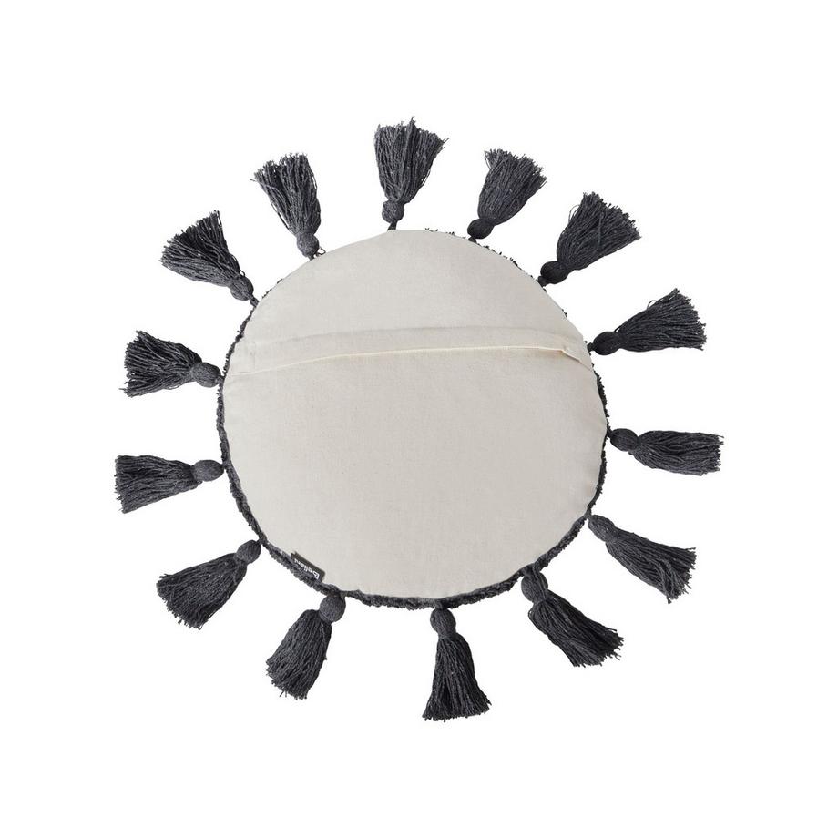 Beliani Lot de 2 coussins décoratifs en Coton Boho THISTLE  