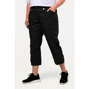 Pantalon cargo 7/8 avec attaches, taille confortable