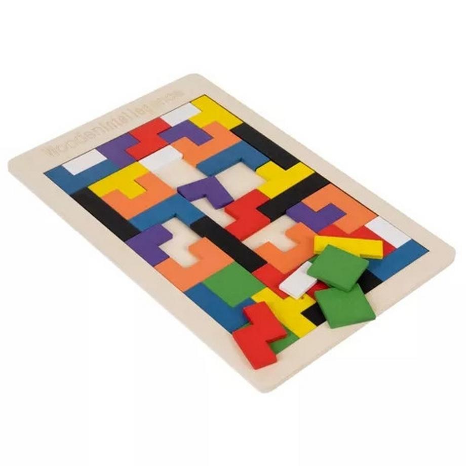 Kruzzel  Puzzle/tetris in legno Kruzzel 22667 