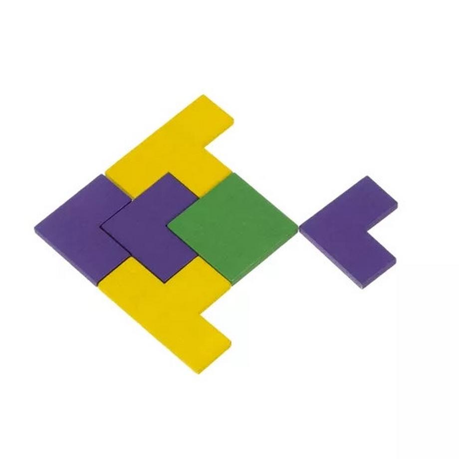 Kruzzel  Puzzle/tetris in legno Kruzzel 22667 