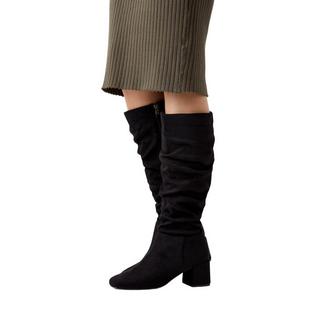 Dorothy Perkins  Kniehohe Stiefel Kaya, Gerafft 