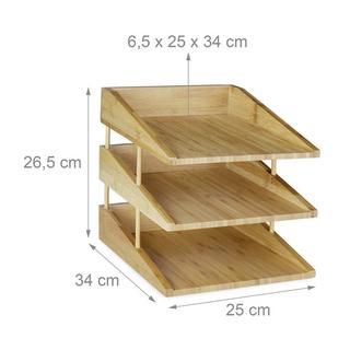 B2X Boîte aux lettres en bambou  