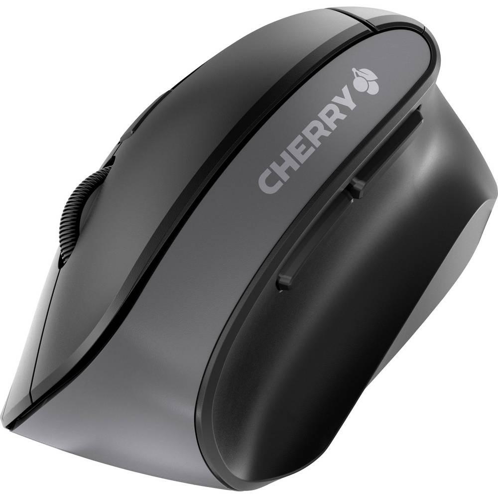 Cherry  MW 4500 Ergonomische Maus Funk Optisch Schwarz 6 Tasten 1200 dpi Ergonomisch 