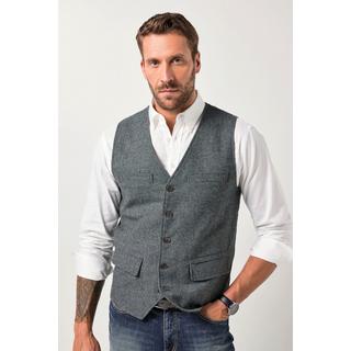JP1880 Gilet Tweed FLEXNAMIC Dos Tricoté  