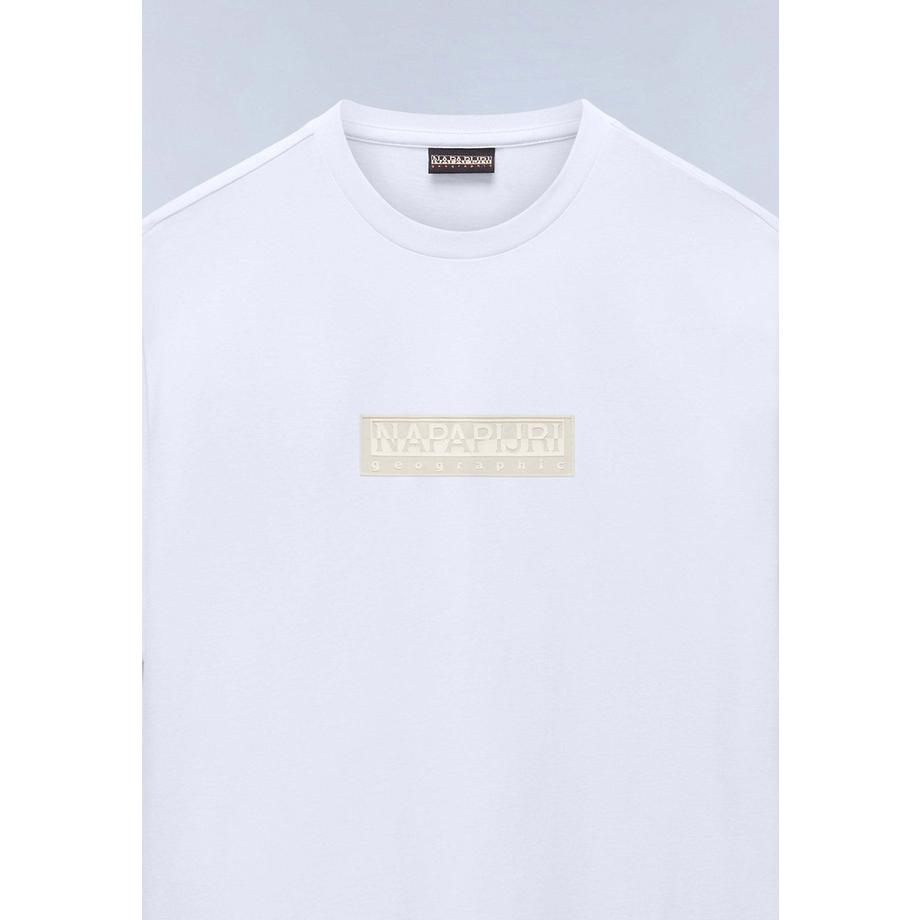 NAPAPIJRI T-Shirt a Maniche Corte S-Box Logo  