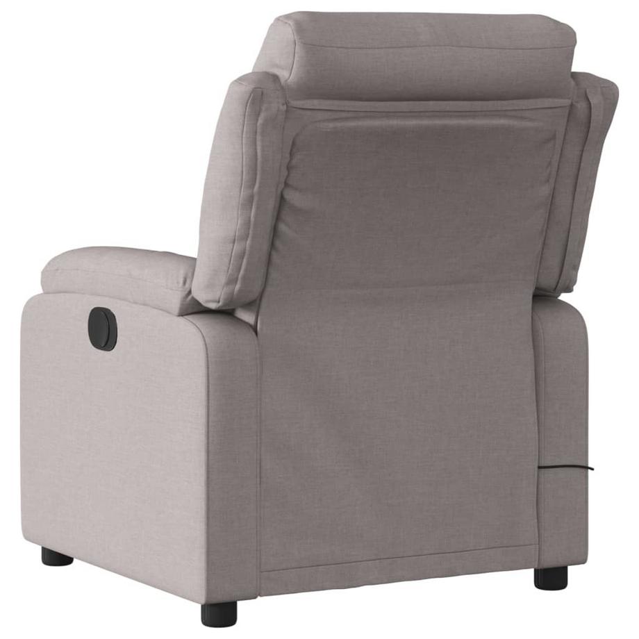 VidaXL Fauteuil de massage inclinable tissu  