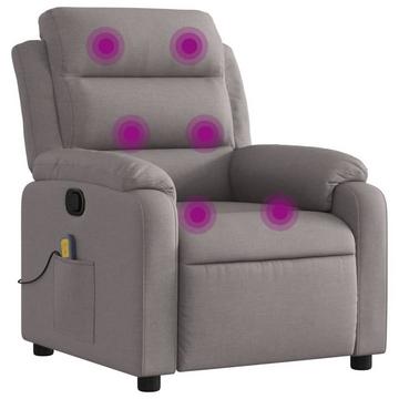 Fauteuil de massage inclinable tissu
