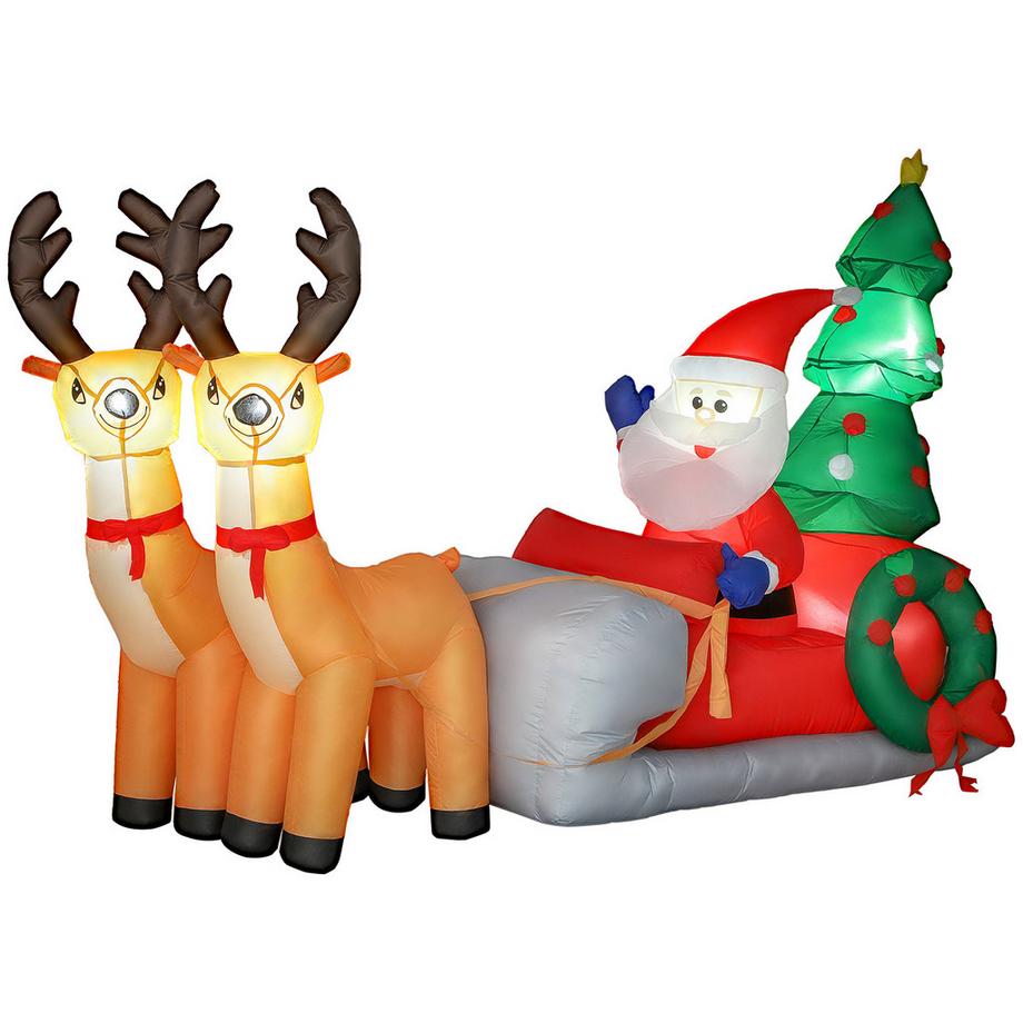 Aufblasbar Weihnachtsdeko
