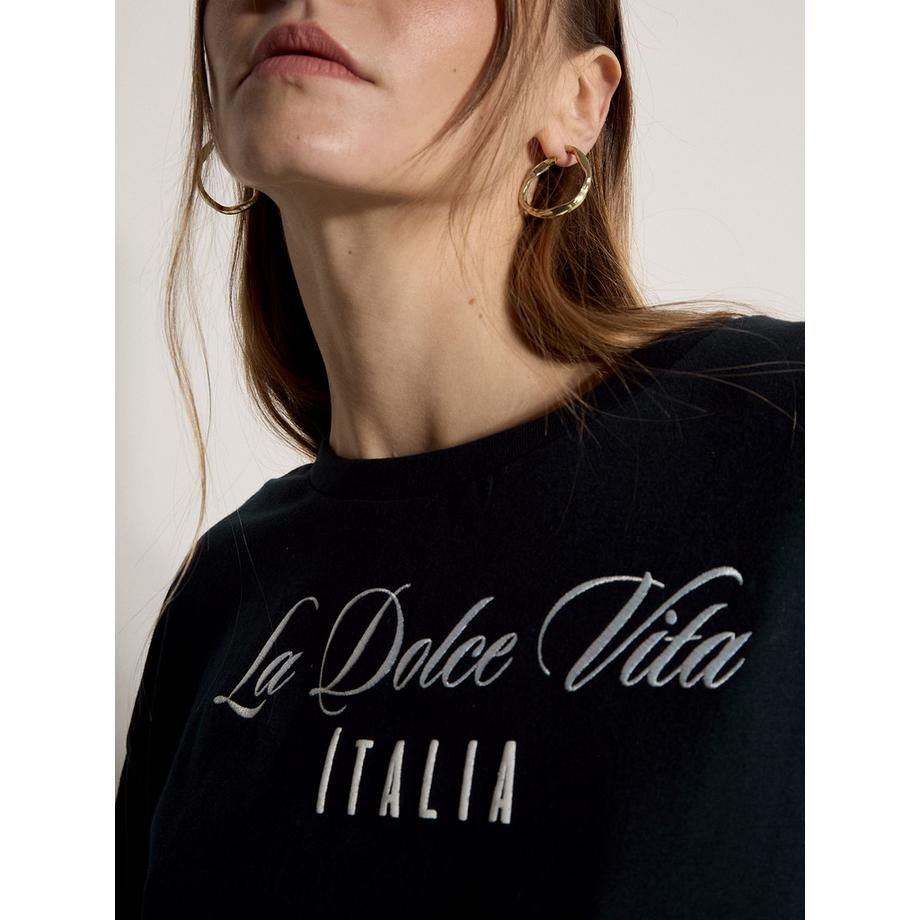 APRICOT La Dolce Vita Besticktes T-Shirt  
