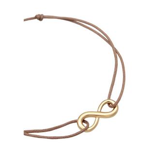 Elli  Armband Infinity Unendlichkeit Nylon Bändchen 925Er Silber 