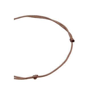 Elli  Armband Infinity Unendlichkeit Nylon Bändchen 925Er Silber 