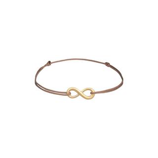 Elli  Armband Infinity Unendlichkeit Nylon Bändchen 925Er Silber 