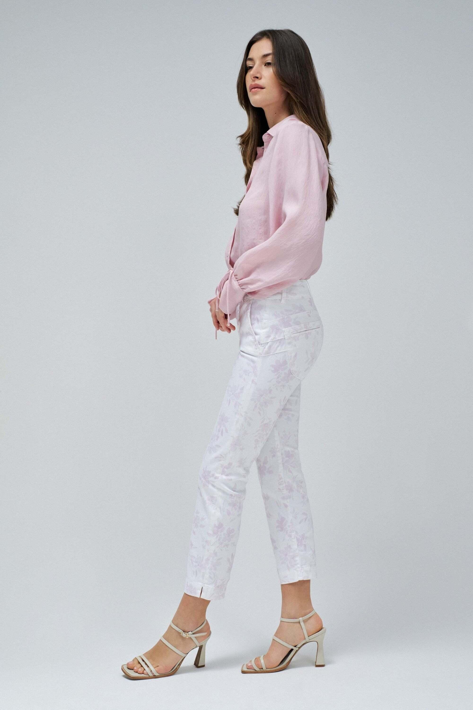 Salsa Secret Floral Chino Pantaloni  