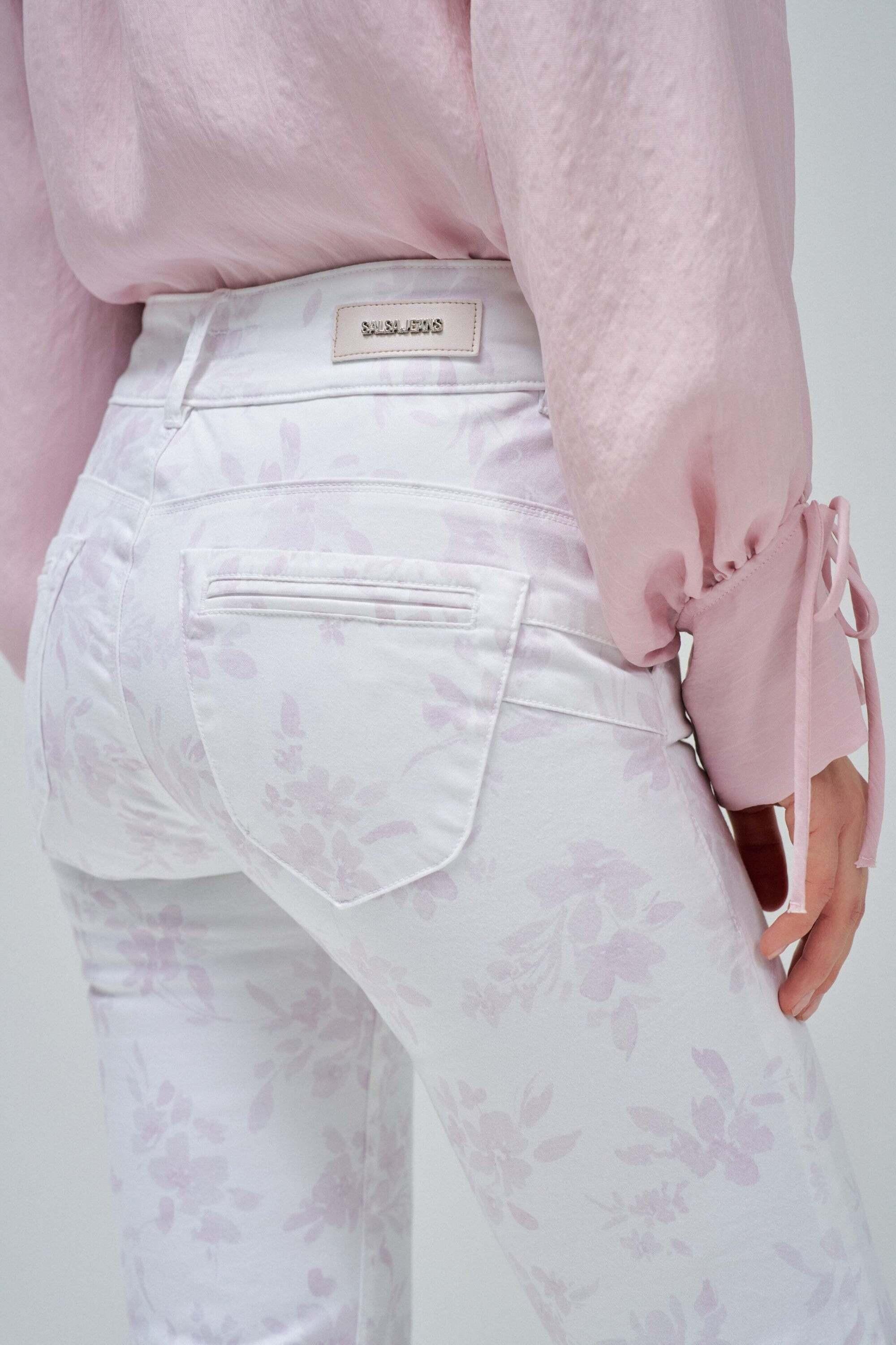 Salsa Secret Floral Chino Pantaloni  