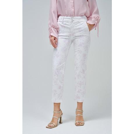Salsa Secret Floral Chino Pantaloni  