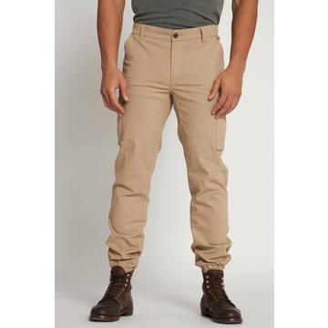 Pantaloni cargo con taglio speciale per l'addome e taglio della gamba dritto, disponibili fino alla tg. 70