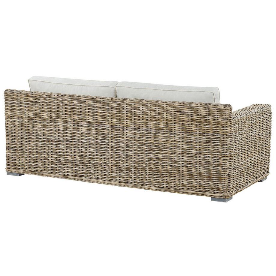 Beliani 2 Sitzer Sofa aus Rattan Boho ARDEA  