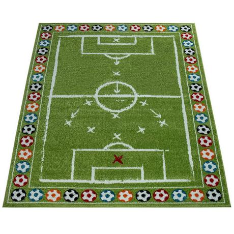 Paco Home Jouez au tapis des enfants du champ de football de tapis  