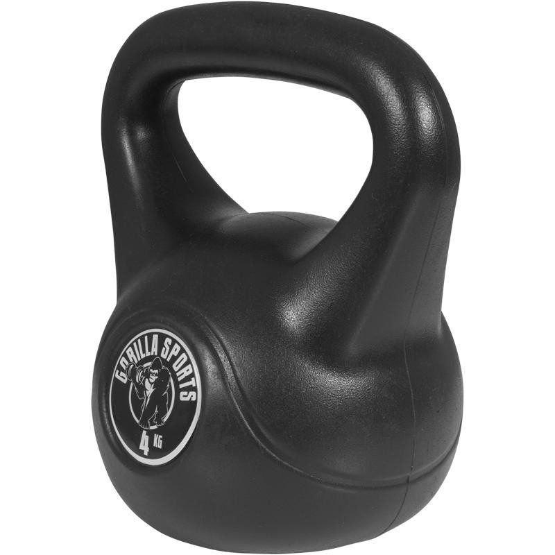 Gorilla Sports  Kettlebell Kunststoff 