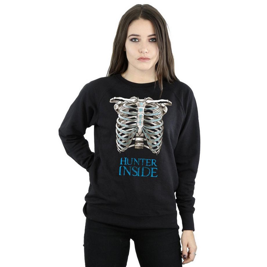 Supernatural Hunter Inside Bedrucktes Sweatshirt  