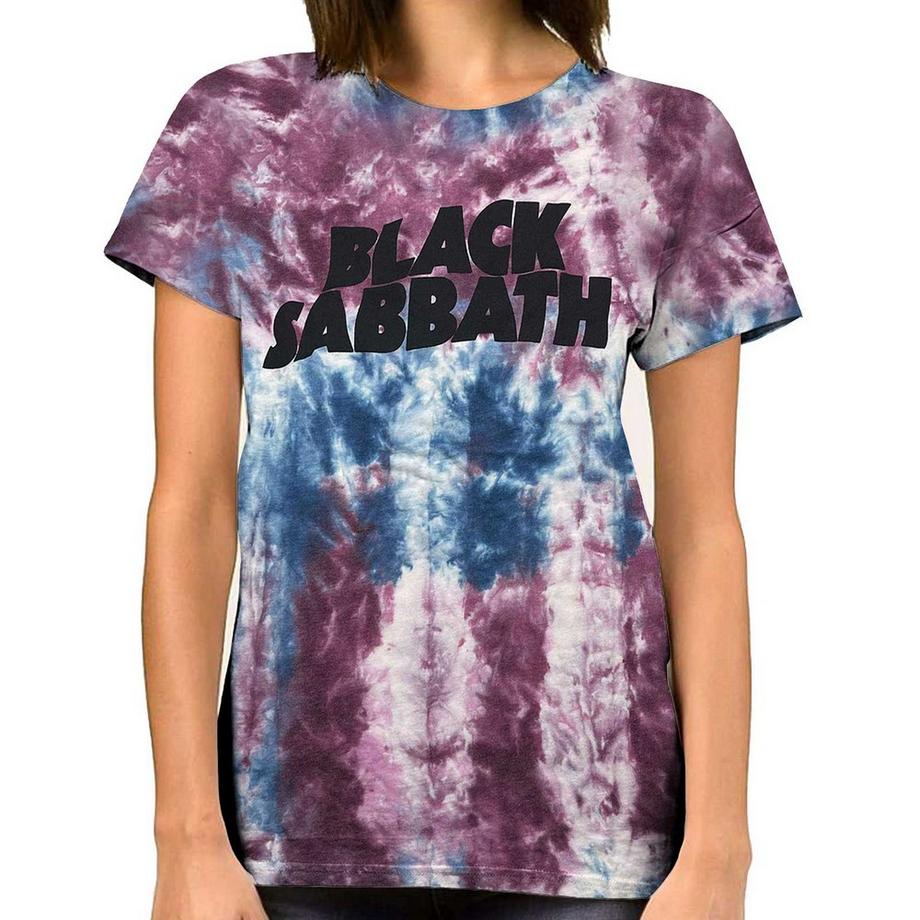 Black Sabbath Black Sabbath Logo Batik T-Shirt  