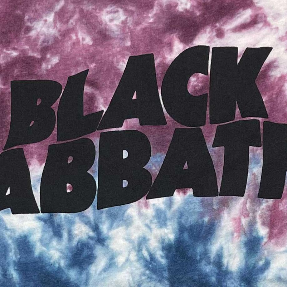 Black Sabbath Black Sabbath Logo Batik T-Shirt  