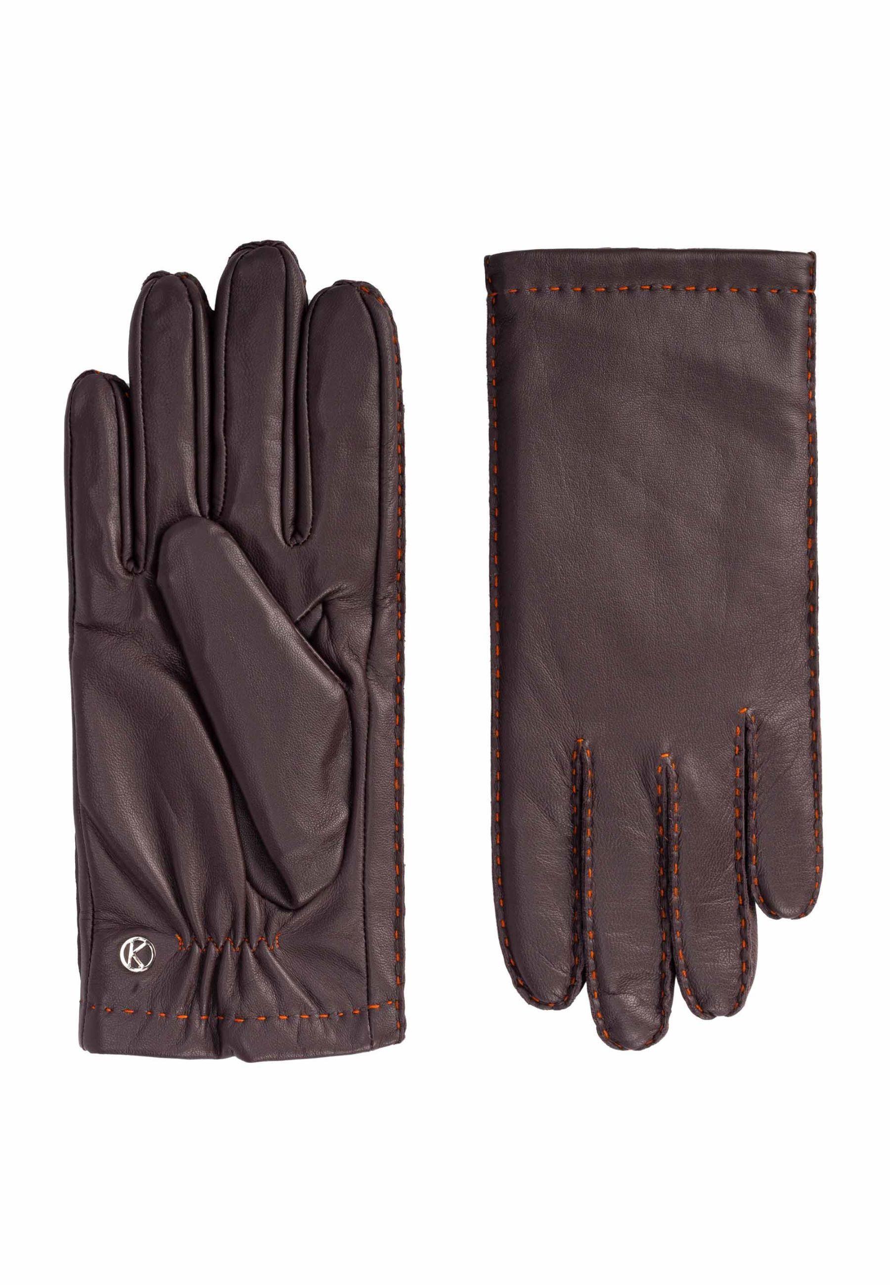 KESSLER  Gants cousus main "MILLIE" en cuir d'agneau premium avec fonction tactile 