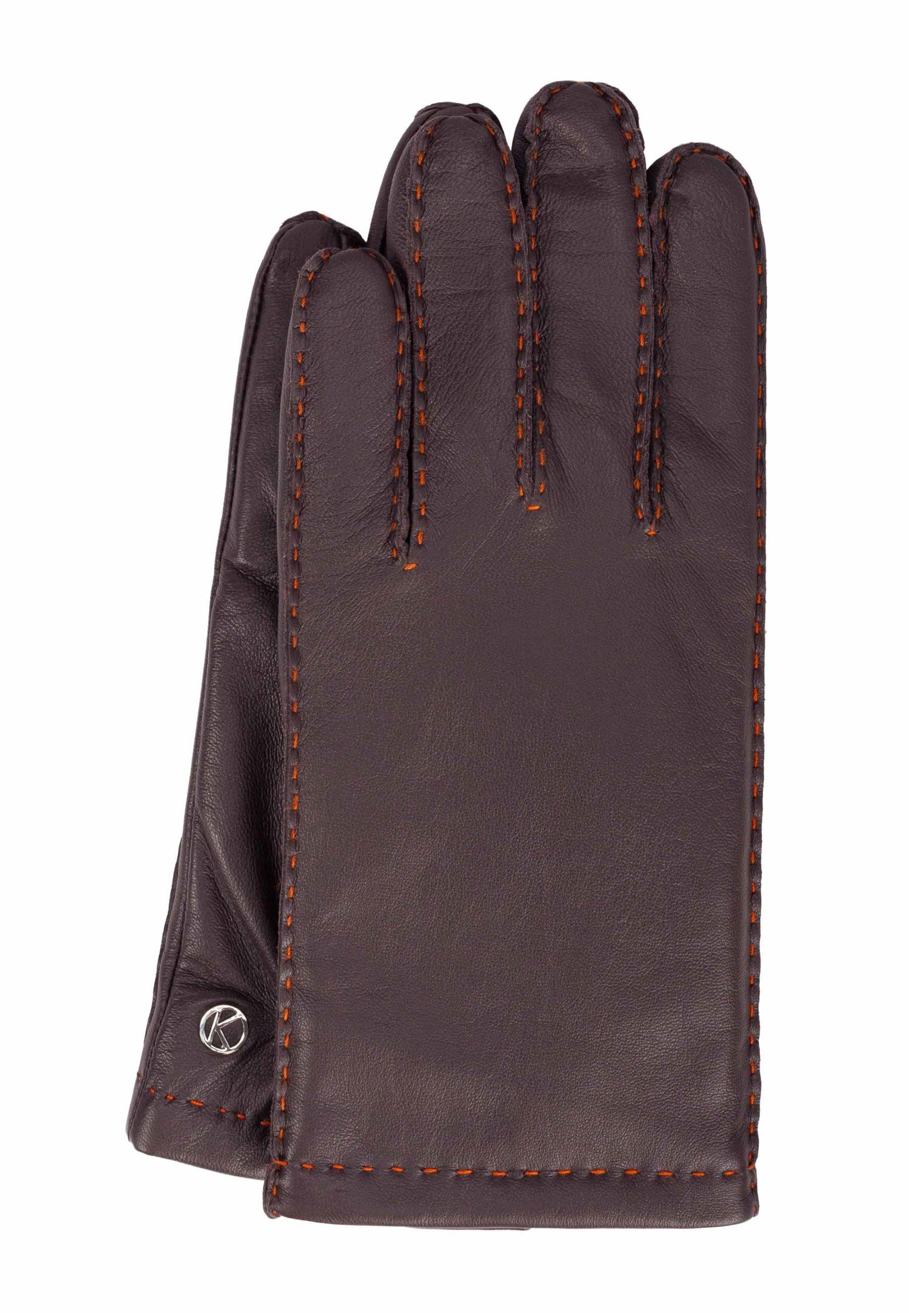 KESSLER  Gants cousus main "MILLIE" en cuir d'agneau premium avec fonction tactile 