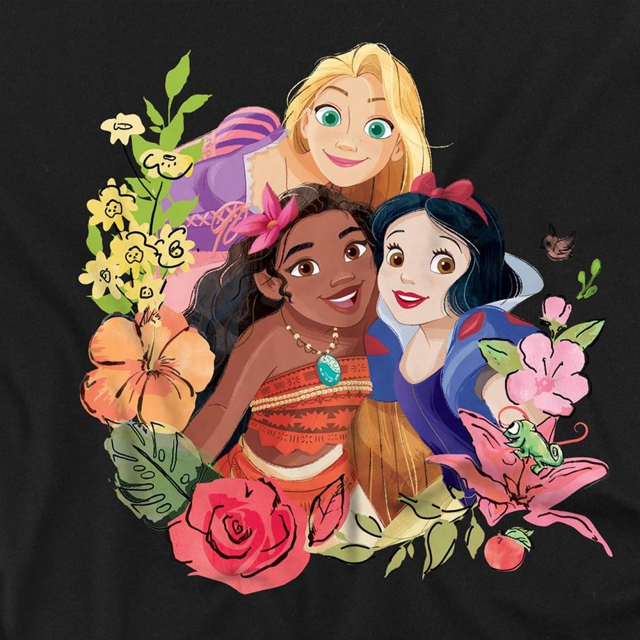 Disney PRINCESS es Floral Langarm T-Shirt  