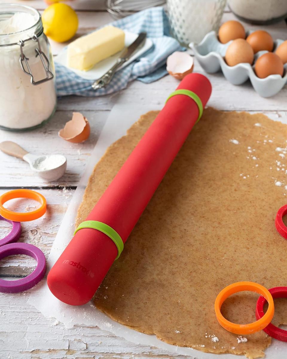 mastrad Rouleau à pâtisserie en silicone Réglable  
