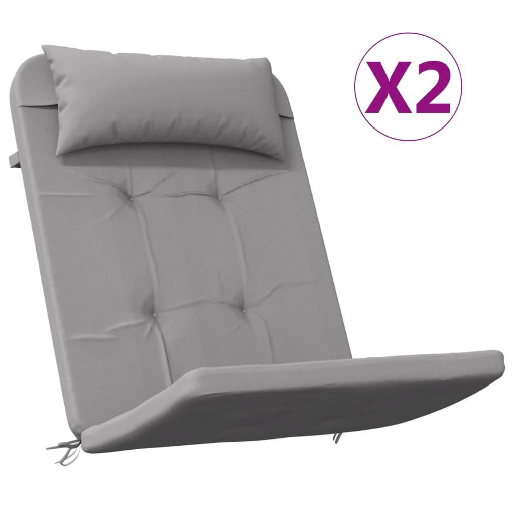 VidaXL cuscino per sedia adirondack Tessuto  