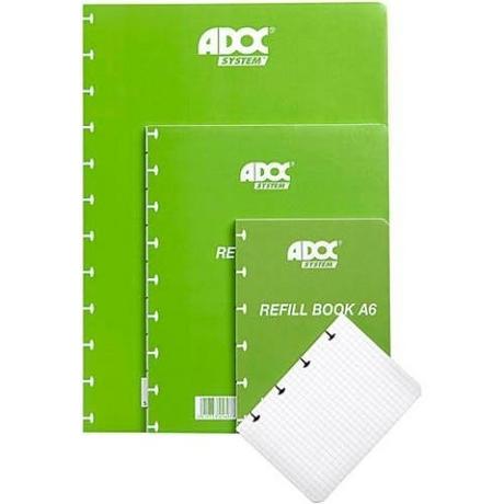 ADOC ADOC Ersatzblätter A5 3845.609 kariert 5x5 72 Blatt  