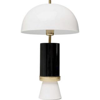 KARE Design Lampe de table Josy blanc noir 51  