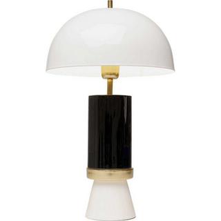 KARE Design Lampe de table Josy blanc noir 51  