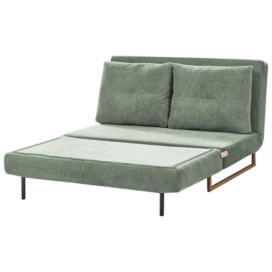 Beliani Canapé 2 places en Tissu Minimaliste JERSLEV  